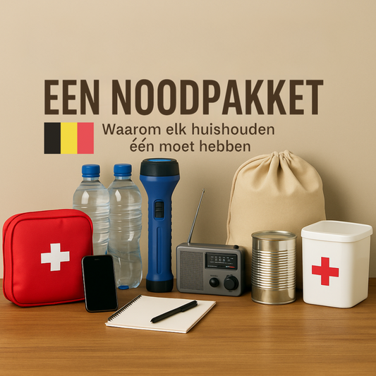 Waarom elk huishouden een noodpakket zou moeten hebben – tips van het Crisiscentrum