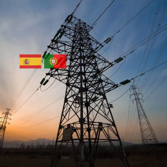 Stroompannes in Spanje en Portugal