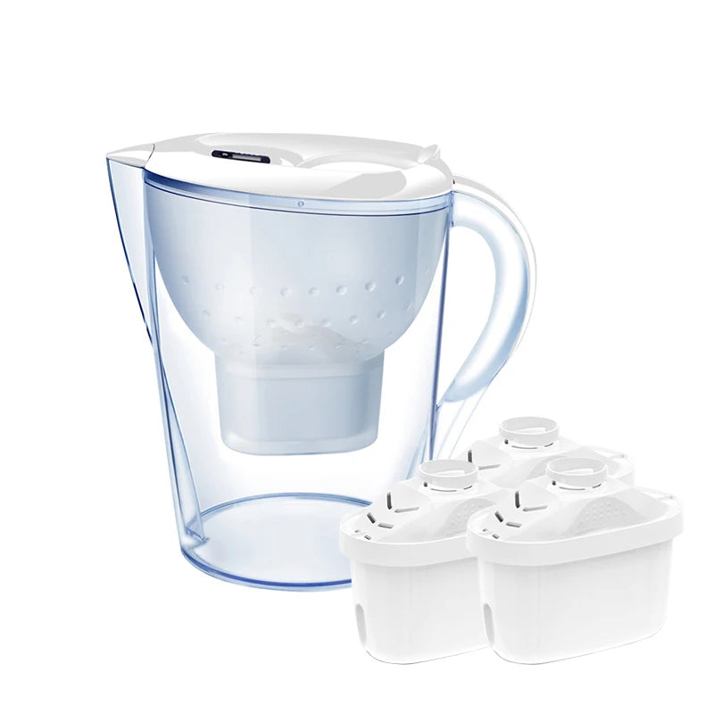 Waterfilterkan 3,5L met 3-voudig filtersysteem