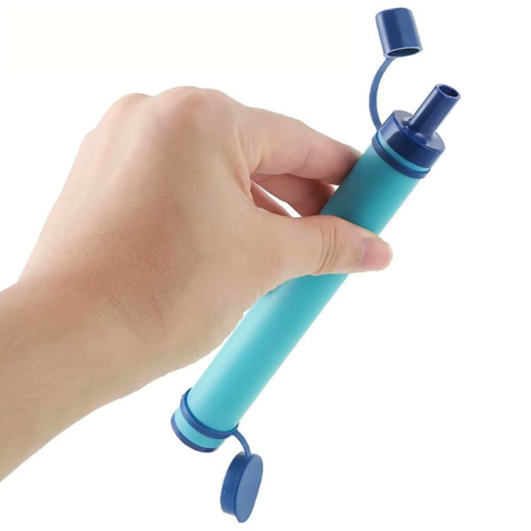 Draagbare waterfilter met 4-voudig filtersysteem